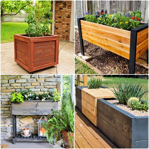 diy steel planter boxes|free printable planter box plans.